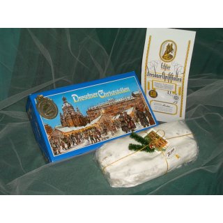 Dresdner Christstollen 2000g im Schmuckkarton